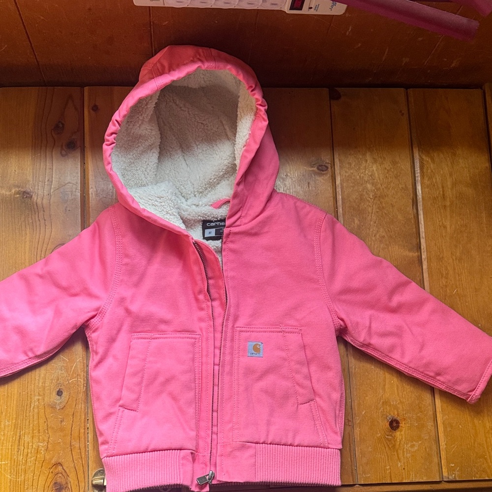 Carhartt Fuchsia Hooded Jacket